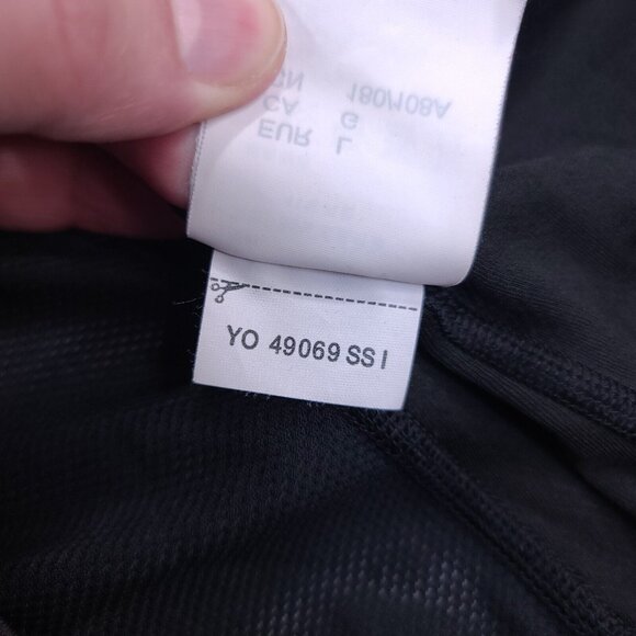 Helly Hansen Mens 1/4 Zip Training Jersey Size Large Gray Short Sleeve Stretch - Picture 7 of 7